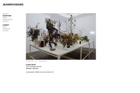 current exhibition